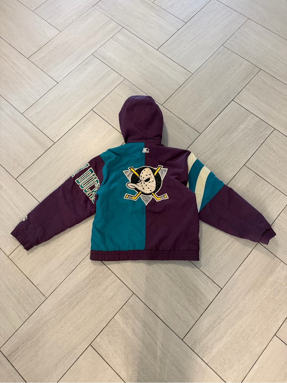Vintage Starter NHL Mighty Ducks Jacket